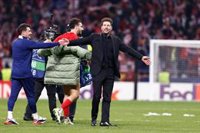 Simeone: "Oblak se merecía participar directamente del triunfo"