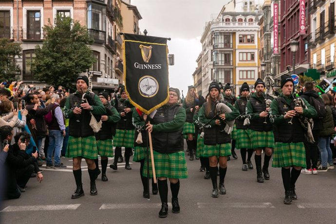 La Gran Vía madrileña acogerá el II desfile de San Patricio el próximo 16 de marzo