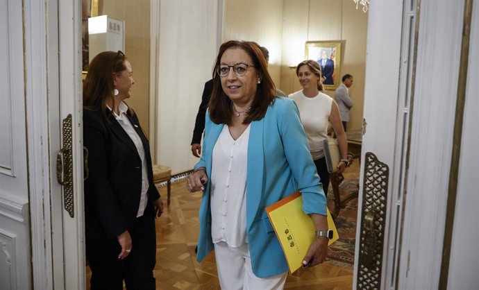 Archivo - Arxiu - La presidenta de les Corts de València, Llanos Massó.