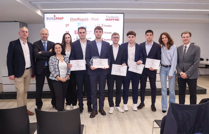 Un equipo formado por cinco estudiantes de UIC Barcelona ha ganado el Campeonato bugaMAP de Fundación MAPFRE frente a la Universitat de Lleida, E.A.E. BUSINESS SCHOOL y Universitat Abat Oliba.