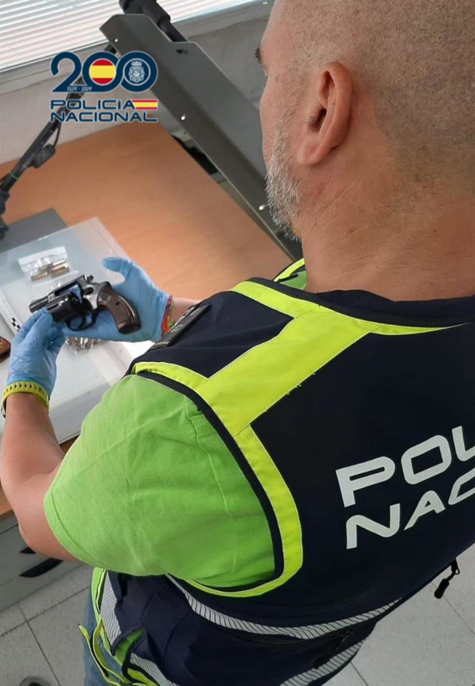 Detenido por robar en un domicilio en 2020 tras hallar un revólver sustraído y un guante con su ADN