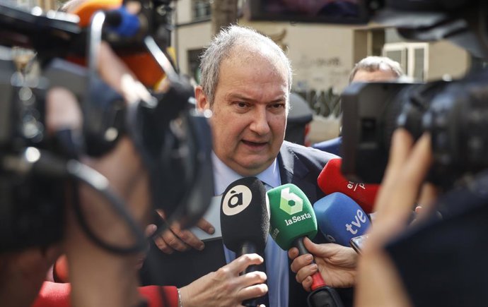 El ministre d'Indústria i Turisme, Jordi Hereu, en un acte a Valncia