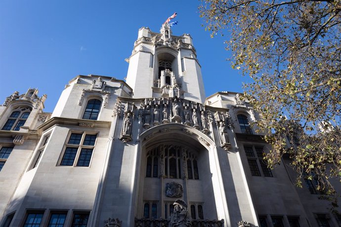 Archivo - Sede del Tribunal Supremo de Reino Unido en la capital, Londres (archivo)