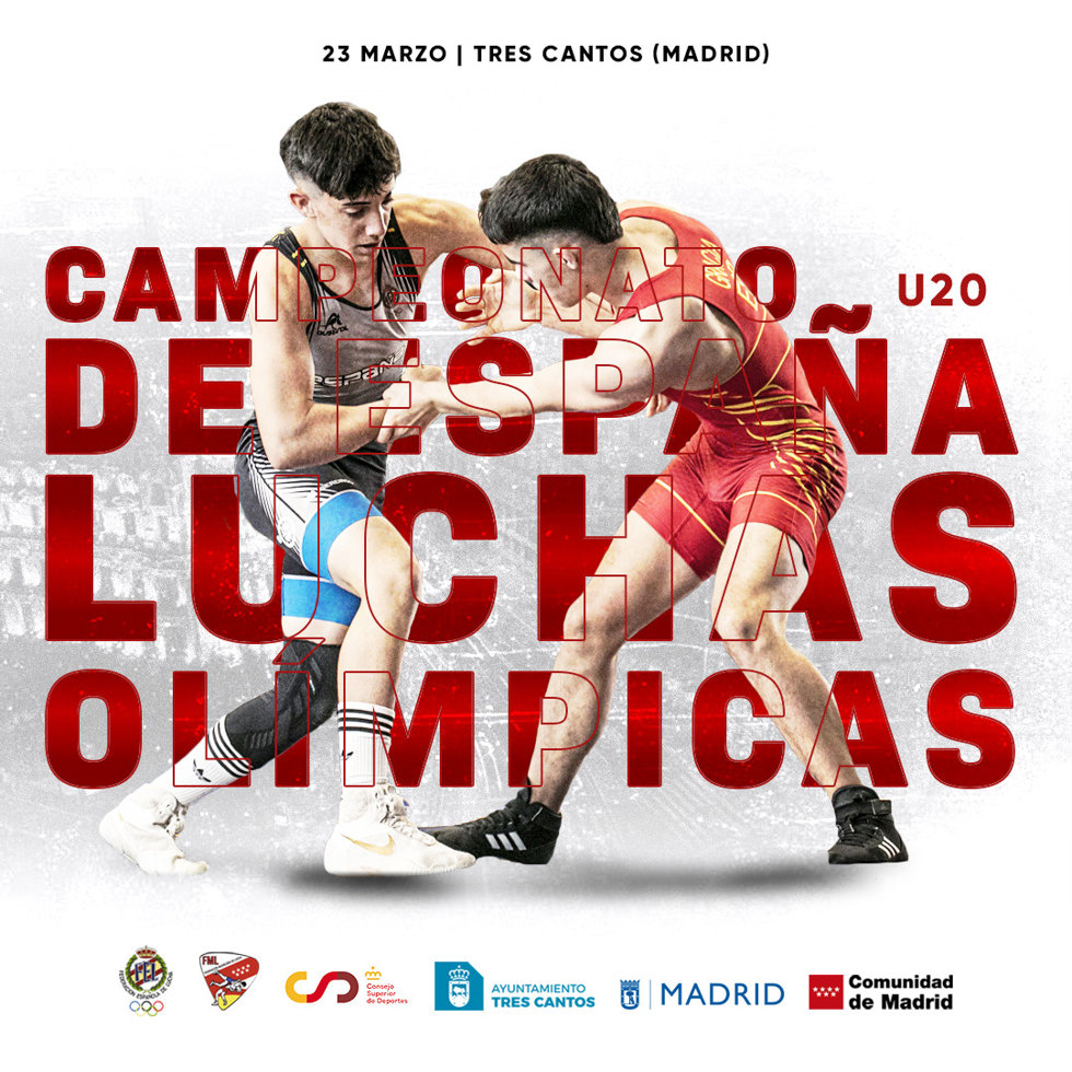 Madrid acoge el campeonato de España de lucha sub20, sambo y combat sambo que se disputará el 23 y 24 de Marzo