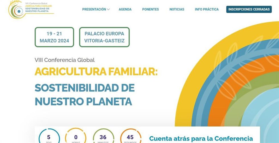 La conferencia se celebrará en el Palacio Europa