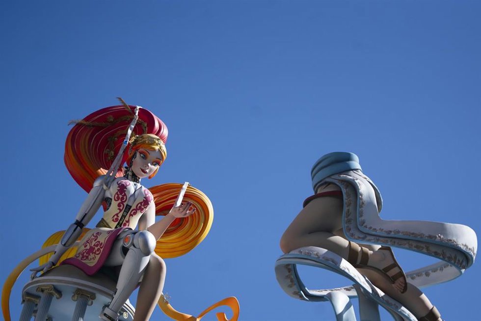 Las Fallas serán cálidas, sin lluvias y sin viento.
