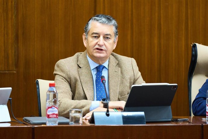 Archivo - El consejero de la Presidencia, Interior, Diálogo Social y Simplificación Administrativa, Antonio Sanz (Forografía de archivo)