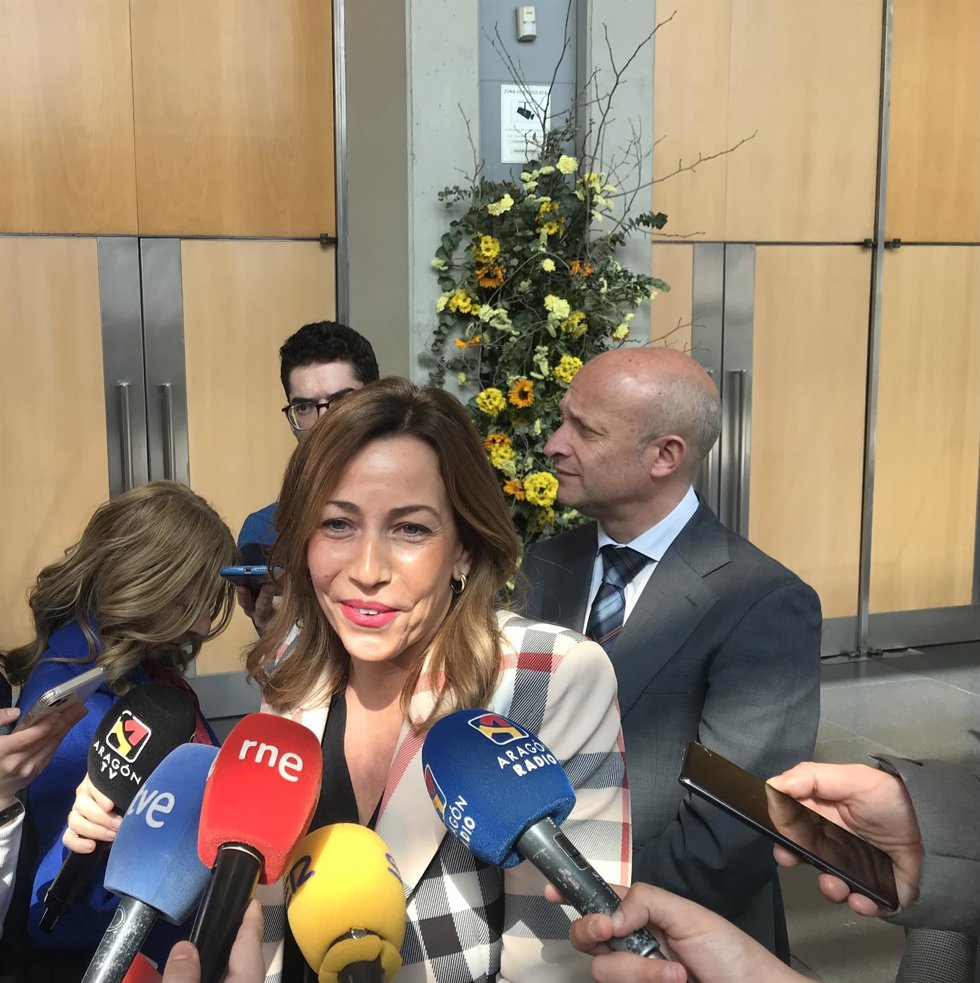 La alcaldesa de Zaragoza, Natalia Chueca