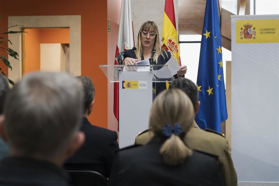 Archivo - La delegada del Gobierno de Cantabria, Eugenia Gómez de Diego.- Archivo