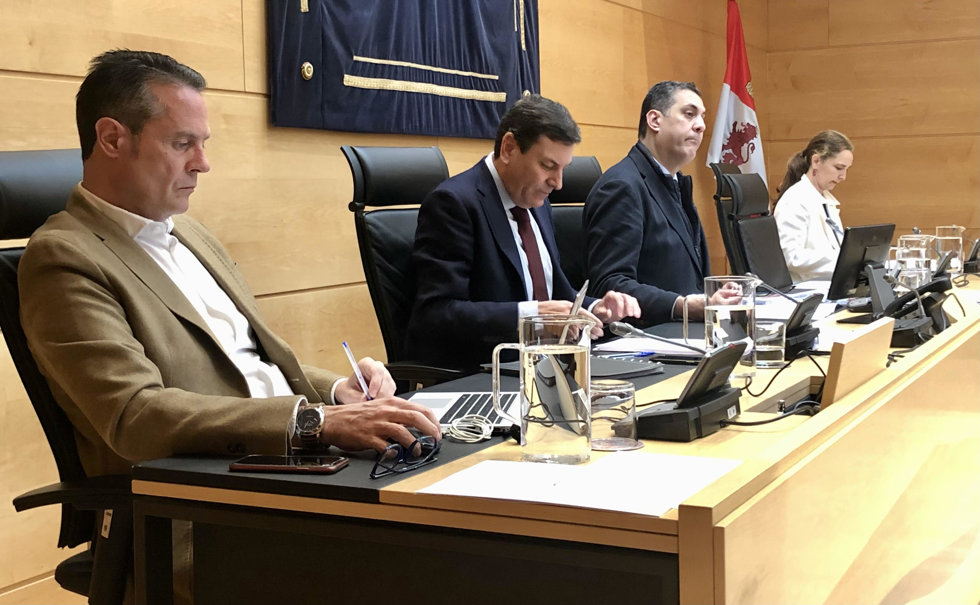 Comparecencia del consejero de Economía y Hacienda, Carlos Fernández Carriedo, para detallar partidas de sandiad