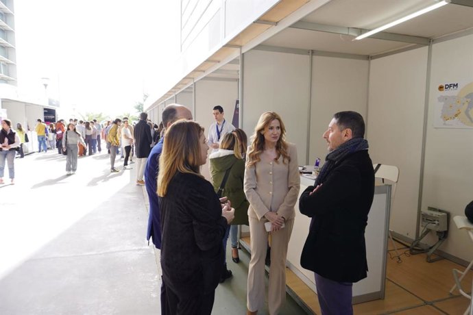 La directora general del SEF, Marisa López, ha participado en la inauguración del 'UMU Employer Fest'