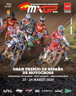 Cartel Gran Premio de España de Motocross en intu Xanadú