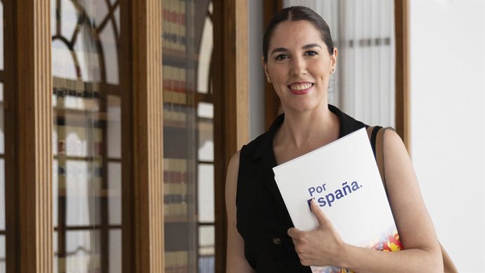 La parlamentaria andaluza de Vox Purificación Fernández.