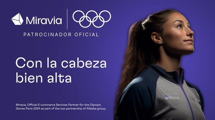 Miravia, nuevo patrocinador de los Juegos Olímpicos de París  2024.