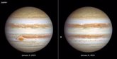 Foto: Hubble rastrea el clima tormentoso de Júpiter