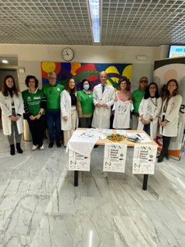 Mesa informativa de Alcer.