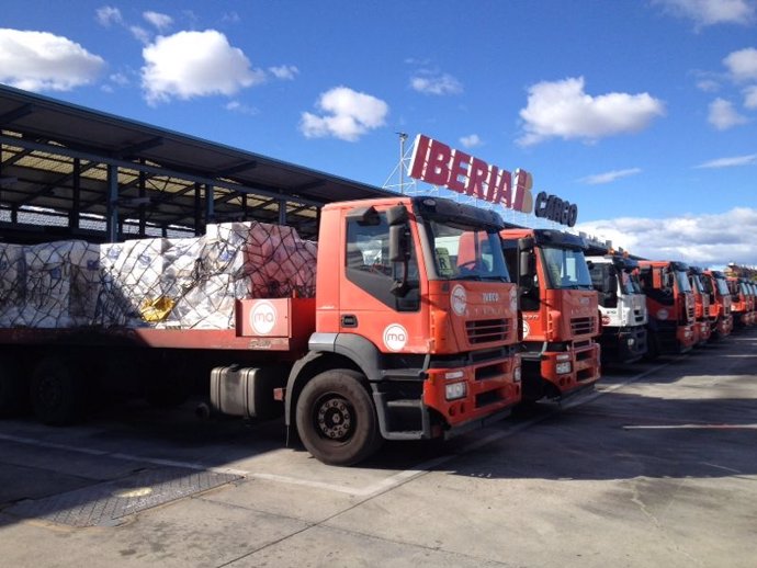 Archivo - Ayuda humanitaria a Filipinas de Iberia, British Airways e IAG Cargo
