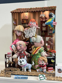 La falla Duc de Gaeta aconsegueix el Ninot Indultat infantil de les Falles 2024 i se salvarà de les flames de la Cremà