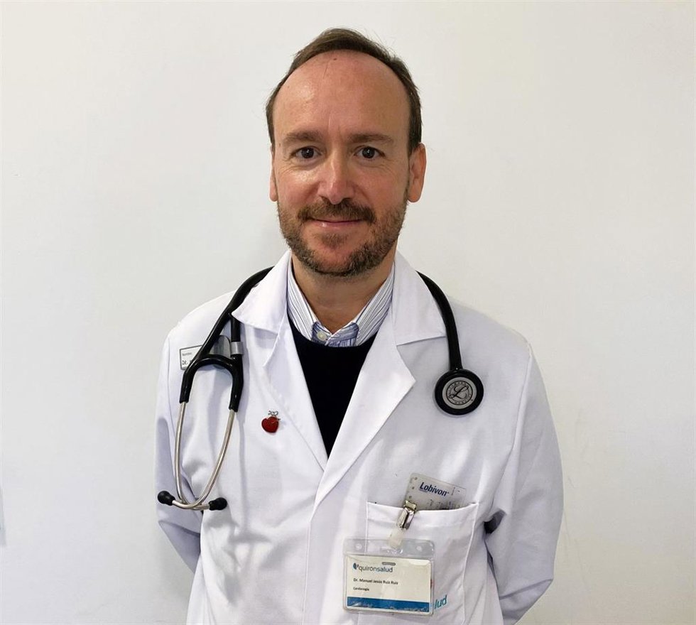 Manuel Ruiz, coordinador del servicio de Cardiología del Hospital Quirónsalud Campo de Gibraltar.