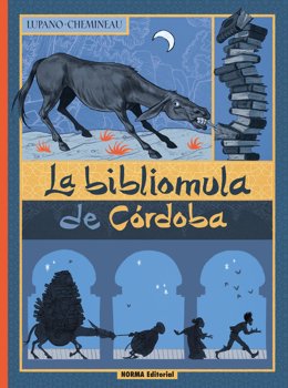 Portada de la novela gráfica 'La bibliomula de Córdoba', que presenta la Fundación Tres Culturas.