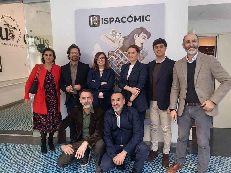 Inauguración de 'Hispacómic. Salón del cómic hispano portugués de Sevilla',