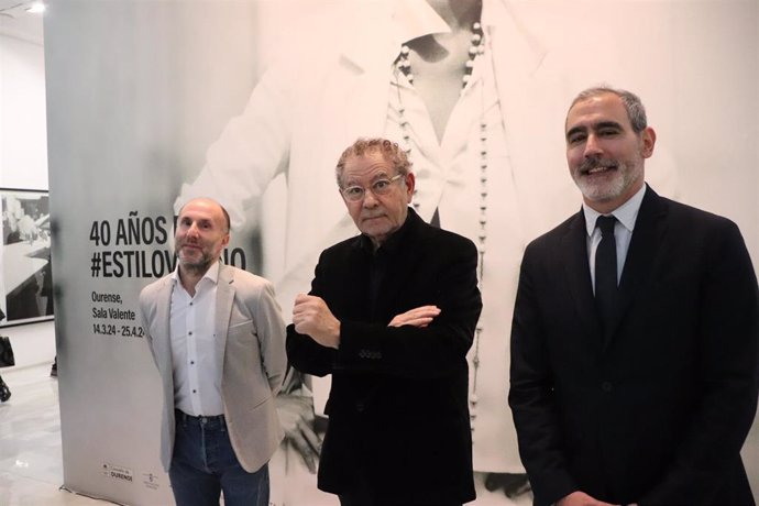 Roberto Verino reivindica sus raíces ourensanas en la inauguración de la exposición fotográfica que repasa 40 años
