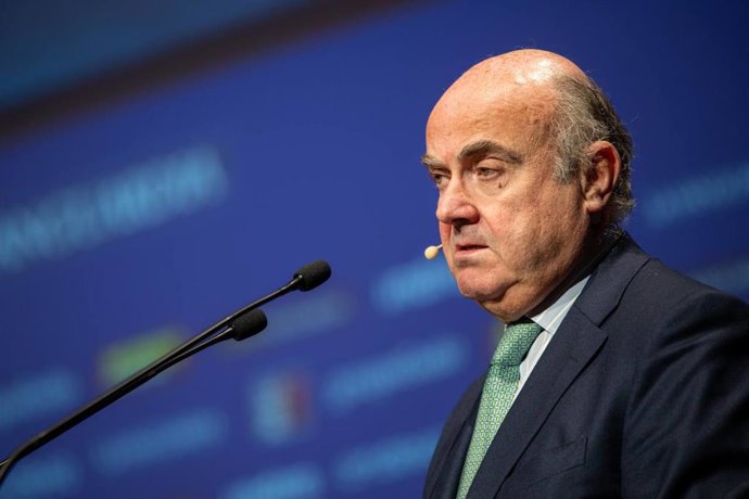 El vicepresidente del Banco Central Europeo (BCE), Luis de Guindos.