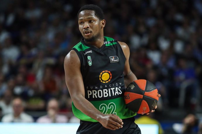 Archivo - Andrés Feliz, durante un partido con el Joventut Badalona.