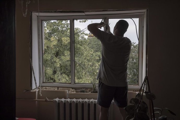 Archivo - Imagen de archivo de un ataque ruso en la ciudad ucraniana de Vinnytsia