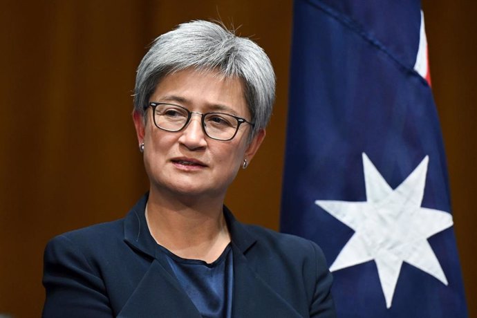 Archivo - La ministra de Exteriores de Australia, Penny Wong
