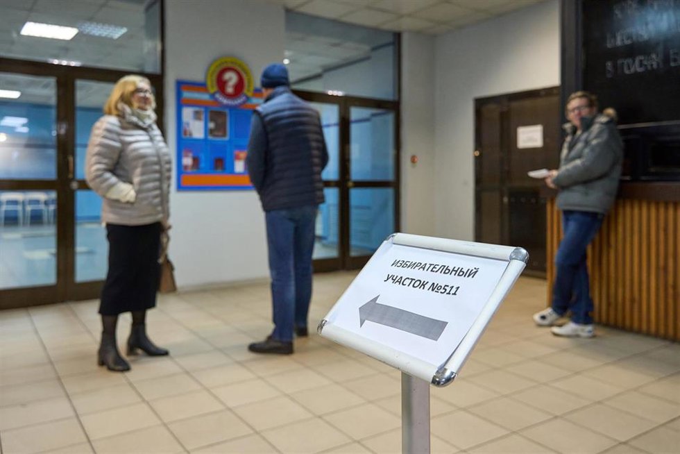 Colegio electoral en las presidenciales de Rusia