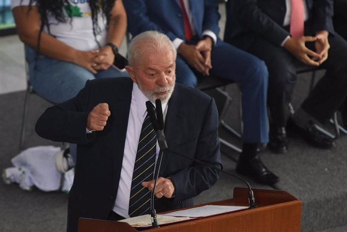 El presidente de Brasil, Luiz Inácio Lula da Silva