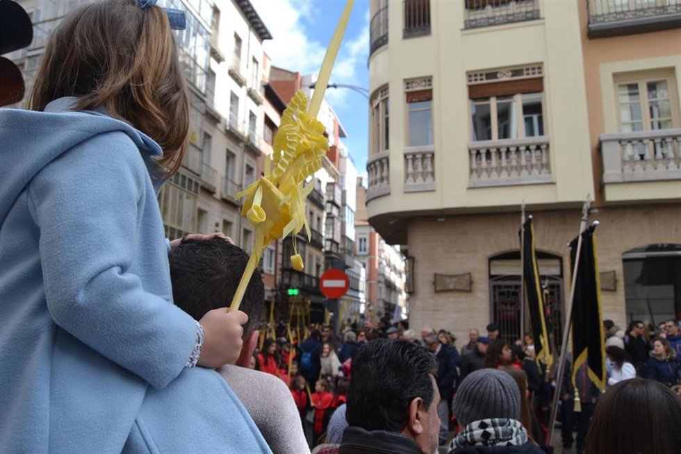 Archivo - Procesión de la Borriquilla de Valladolid. Archivo