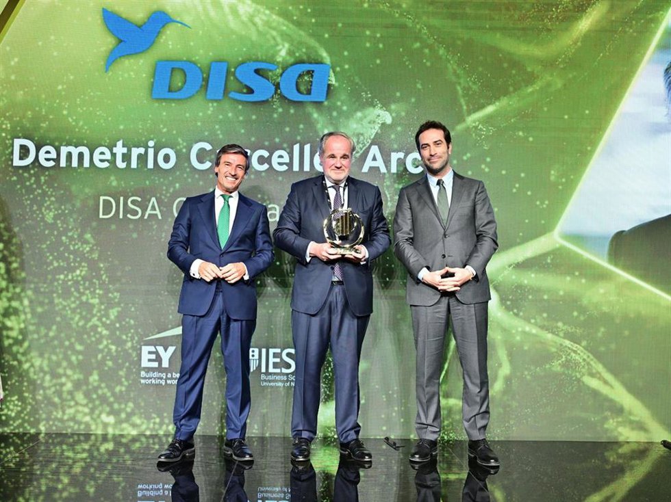 Demetrio Carceller, presidente de Disa Corporación, Premio Emprendedor del Año de EY