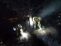 La Guardia Civil investiga el origen del incendio declarado cerca del Santuario de la Fuensanta