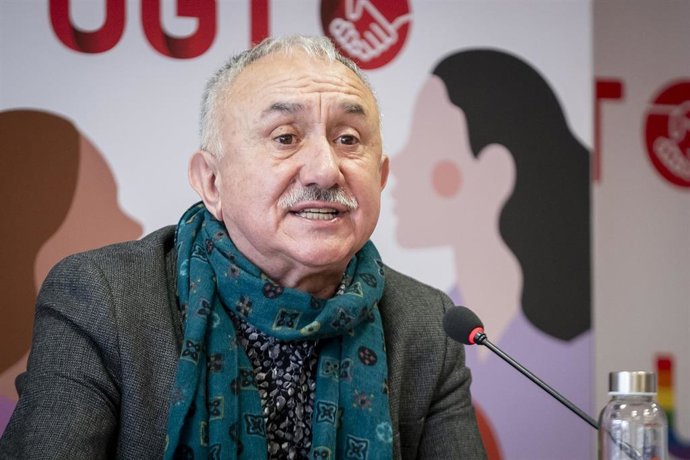 El secretario general de UGT, Pepe Álvarez.