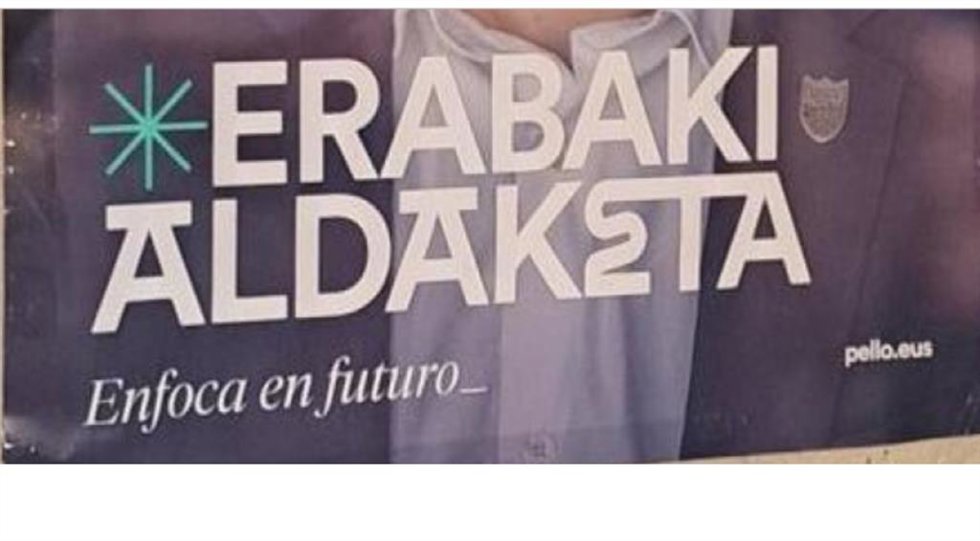 Cartel de EH Bildu