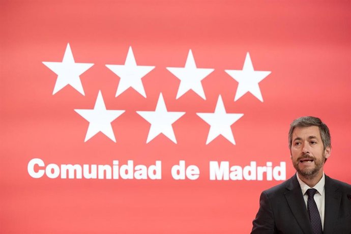 El consejero de Presidencia, Justicia y Administración Local y portavoz del Gobierno regional, Miguel Ángel García. Archivo.