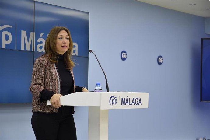 Archivo - La presidenta del PP de Málaga, Patricia Navarro, en una imagen de archivo 