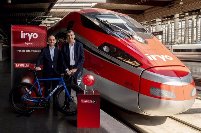 Iryo, patrocinador y tren oficial por segundo año consecutivo de La Vuelta.