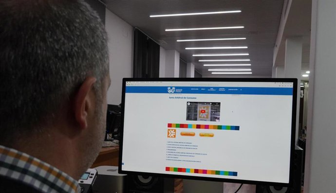 Información sobre el área de Consumo en la web de la Diputación de Huelva.