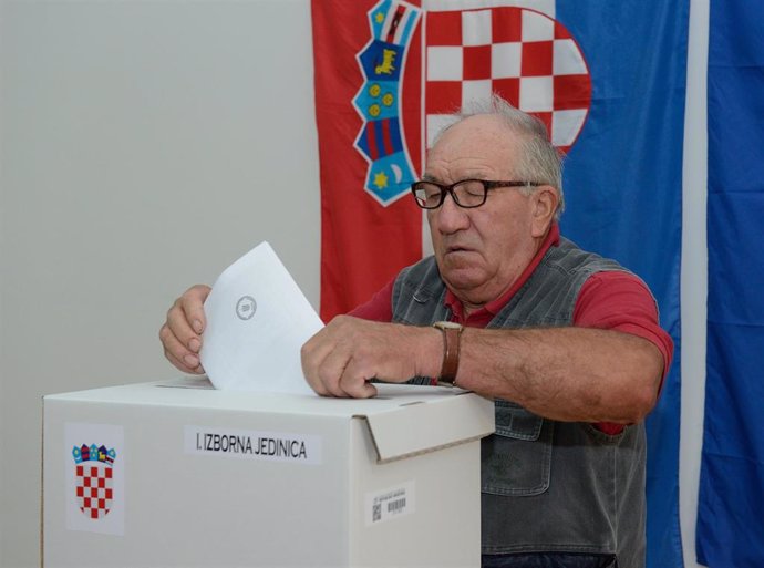 Archivo - Elecciones en Croacia