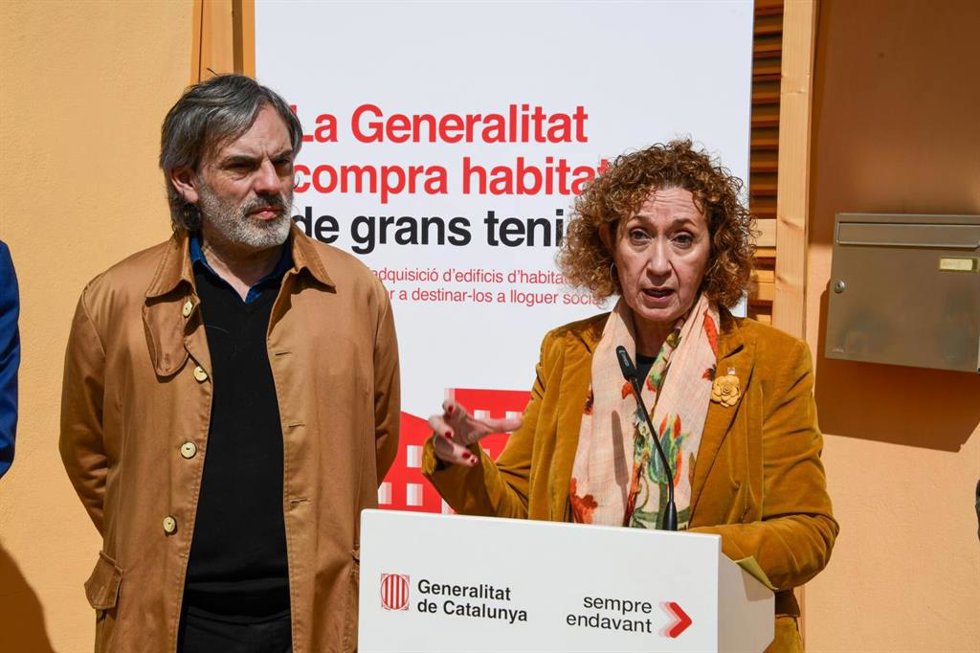 La consellera de Territorio, Ester Capella