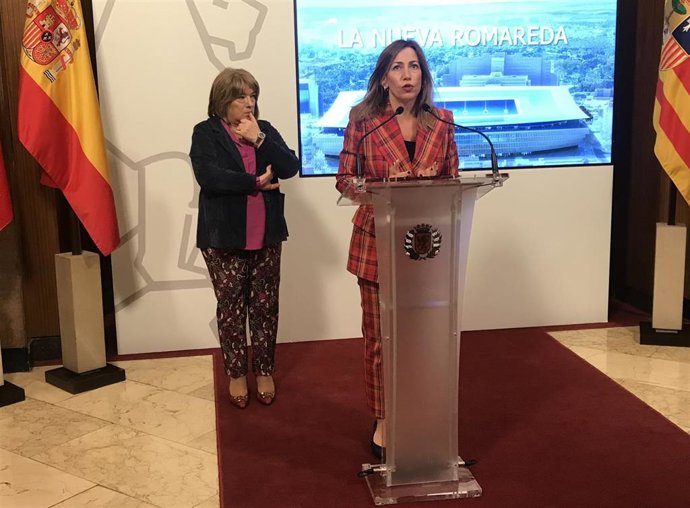 La alcaldesa de Zaragoza, Natalia Chueca