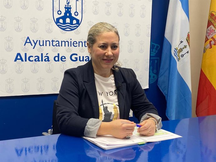La delegada de Fiestas Mayores del Ayuntamiento alcalareño, Rocío Bastida.