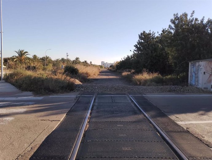 Antiguo trazado ferroviario entre Vandellòs y Salou (Tarragona).