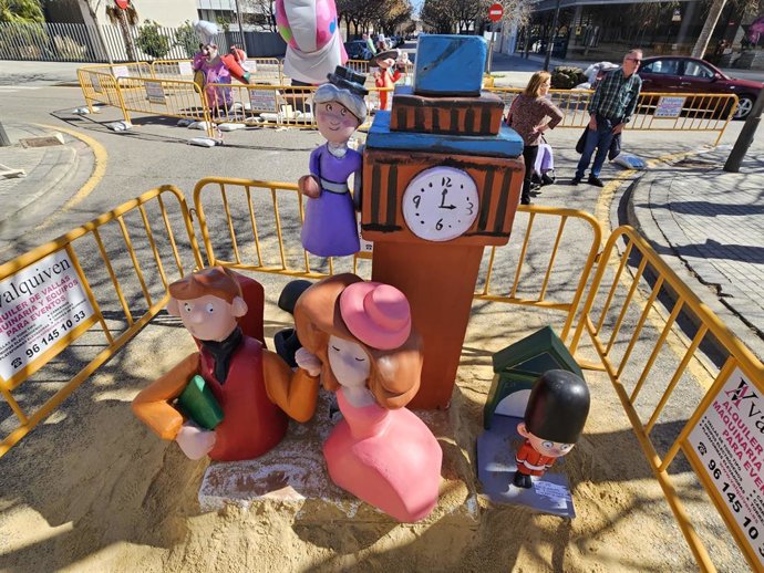 La comissió Rafael Alberti-Sierra Calderona denuncia que el seu artista ha plantat "parcialment" la falla infantil