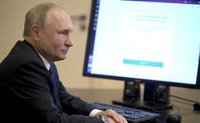Putin vota por Internet en las elecciones presidenciales rusas