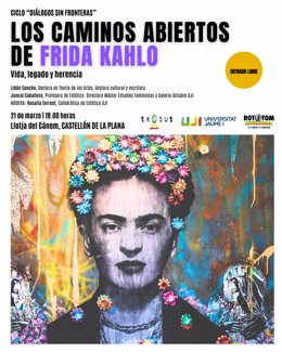 Els camins oberts de Frida Kahlo per a la dona, la igualtat i l'art irrompen en la quarta sessió del cicle itinerant 'Diàlegs sense fronteres' de Rototom Sunsplash i Exodus