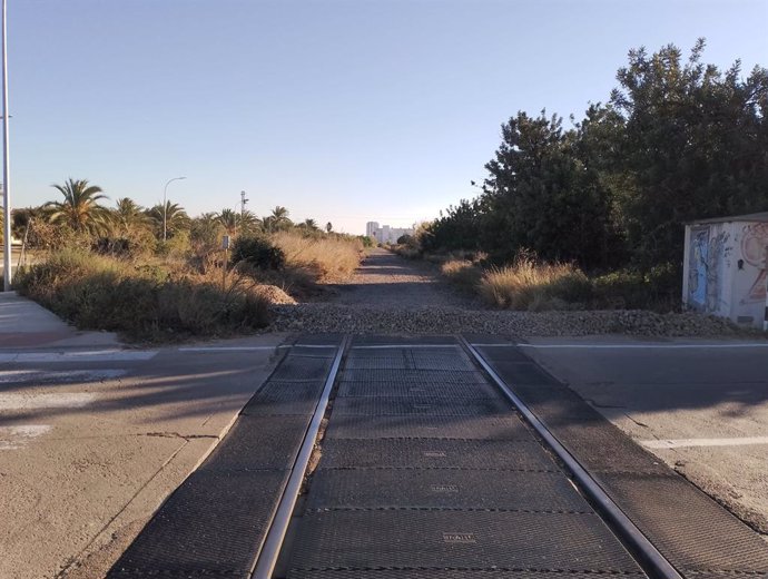 Antic traat ferroviari entre Vandells i Salou 